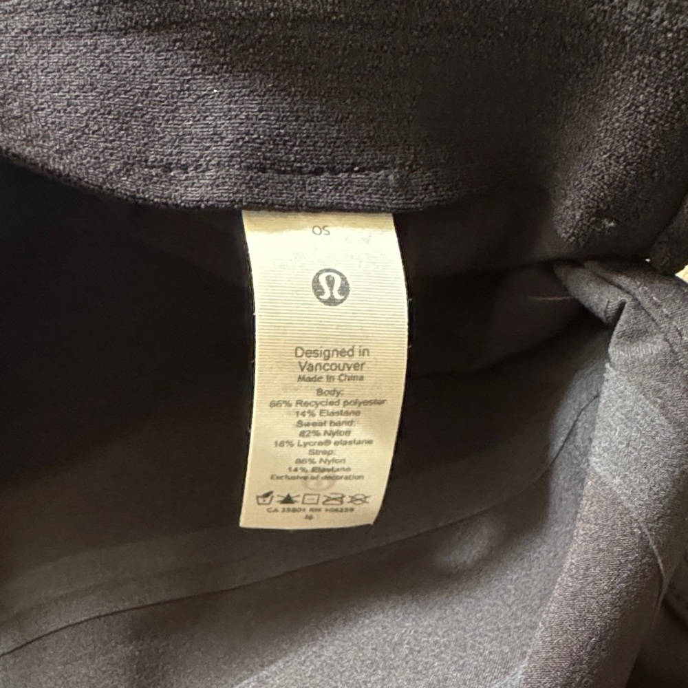Lululemon Black Ponytail Cap - Picture 2 of 5
